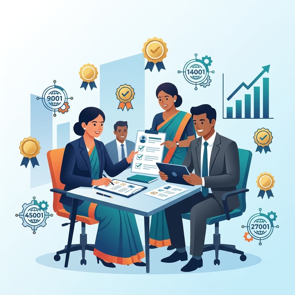 VETREO Solutions team of ISO certification consultants collaborating on quality management systems